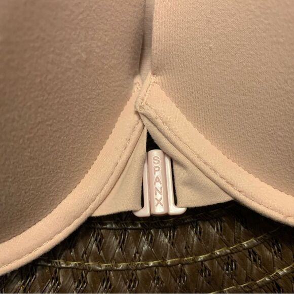 Spanx Underwire Bra Front Close Brallelujah Full Coverage 30011R Rose 32D NEW - Picture 6 of 7